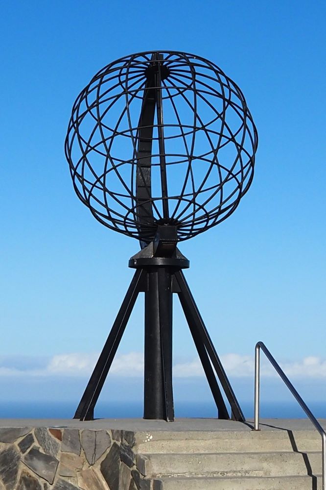 Nordkapp monument, Norway