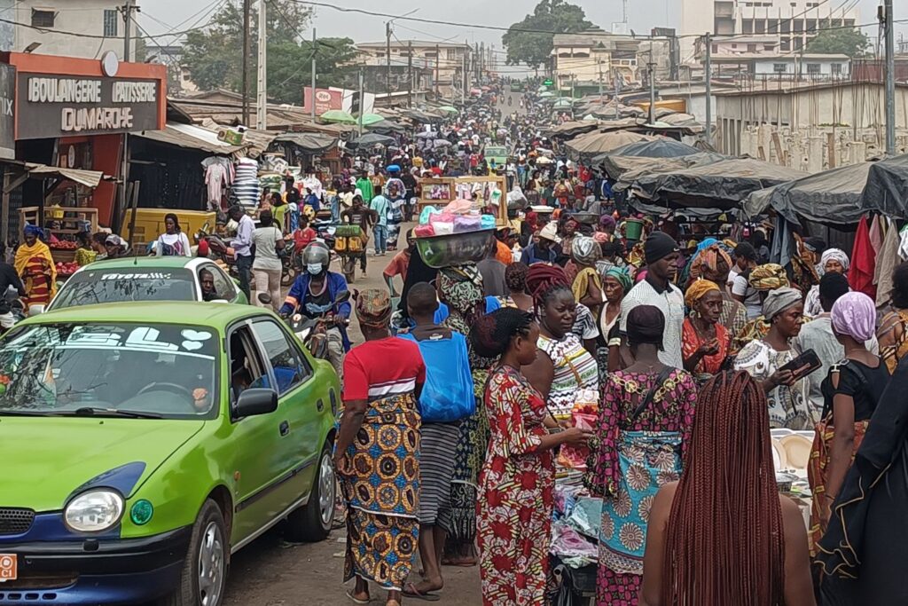 Man markets, Côte d'Ivoire