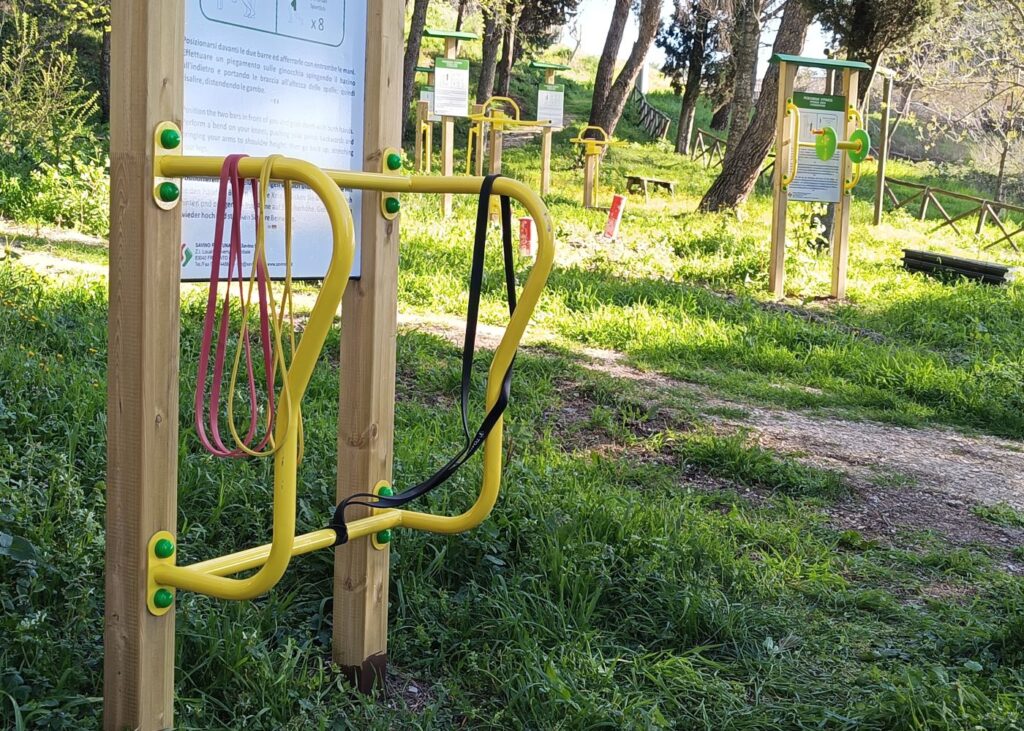Exercise park, Pietramontecorvino, Italy